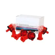 3M 16609 2.0MM Accuspray Atomizing Heads Red Spray Gun Tip-4 Per Box