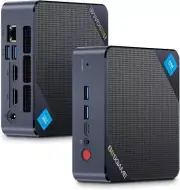 BOSGAME N100 Mini PC Intel 12th Gen CPU 16GB DDR4 3200Mhz RAM 512GB M.2 SSD