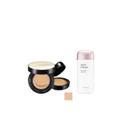 MISSHA - All-Around Safe Block Soft Finish Sun Milk SPF50+ PA+++ - 70ml X Jung Saem Mool - Essential Skin Nuder Cushion -...