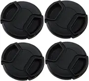 DOITOOL 4pcs Camera Accessories Professional Lens Cover Camera Lens Protector Vlog Cover Protector