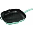 Chasseur Square Grill Pan 25cm Peppermint Cast Iron