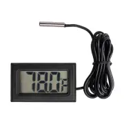 Digital LCD Thermometer Temperature Gauge Aquarium Thermometer with Probe for...