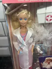 1987-BARBIE "Doctor Barbie" (Doll) Mattel [NIP]