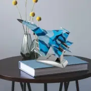 Alloy Diecast 1/100 Scale Aircraft SU-30 Fighter for Office Shelf Decor
