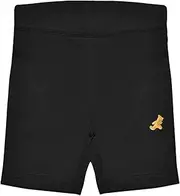 [Kraze Bear] Kids 100% Cotton Unisex Shorts – Durable & Comfortable, Elastic Waist, Boys & Girls, Ages 3-13