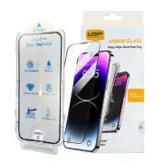 USP Apple iPhone 16 / iPhone 15 (6.1") Tempered Glass Screen Protector : Full...