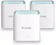 D-Link 3-Pack Home Mesh Wifi System - Eagle PRO AI AX1500 Wifi6 Wireless Mesh Ro