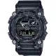 【CASIO 卡西歐】G-SHOCK 灰透色系列雙顯200米計時錶(GA-900SKE-8A)