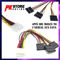 在飛比找蝦皮購物優惠-4pin IDE MOLEX 至 3ATA SATA 電源分