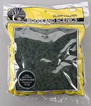 Woodland Scenics 184 Clump Foliage Dark Green (3 Quart Bag) NEW