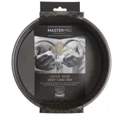 Masterpro Non Stick Round Deep Cake Pan Loose Base 21cm