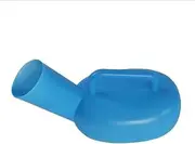 Urinals for Men Plastic Urine Bottles with Handle Smooth Mouth Portable Urinal Outdoor Urinal Potty for Household Hospital Patient Elderly Blue