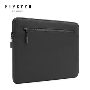 【Pipetto】Organiser MacBook 16/15吋 防撕裂布內袋-黑色(電腦包)