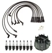 ACDelco Ignition Kit Distributor Rotor Cap Wire & Spark Plugs for Oldsmobile GAS
