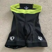 NWT Pearl Izumi Women's W Select TRI Cycling Shorts Black Lime S