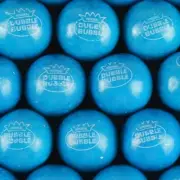 BLUEBERRY SMOOTHIE 2 LBs Dubble Bubble 1" Bulk Vending Machine Gumballs