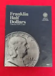 Franklin Half Dollars Folder- 1948 to 1963 Set - Whitman Album 9032 *BRAND NEW*