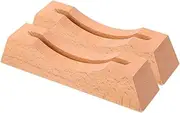 GETAJGHSD 2Pcs Wooden Sand Art Base Sturdy Display Stand for DIY Moving Sand Painting for Crafting Decoration and Art Exhibitions Homes Schools and Workspaces