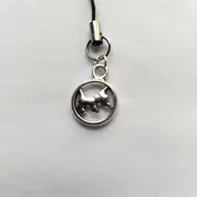 Scottish Terrier Dog Phone Charm Dangle Lanyard Hang Pendant Car Decor Handmade