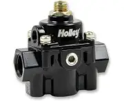 Holley Bypass Regulator, 6 Psi (Black E-Coat)