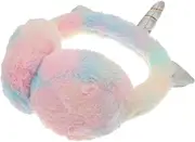 [WOFASHPURET] Unicorn Ear Muffs Little Girls Graduated Cat Ears Plush Warmer Boys and Girls Earmuffs Winter c