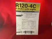 ENYA .R120 INTRUCTION AND PARTS SHEET