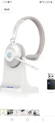 Vonztek Bluetooth Headset With Microphone