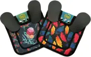 2 Pack Medium-Large Chicken Saddles with Adjustable Straps, Chicken Apron, Poult