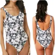 Nicole Miller Size XL Scoop Back Moonless Night Print Swimsuit NWT