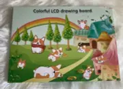 Colorful LCD Drawing Board 11 Inch Writing Tablet Corgi New In Box