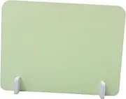 Gadpiparty Divider Screen Pane Desktop Privacy Board Sneeze Guard for Office Easy to Remove Self Standing Sneeze Guard