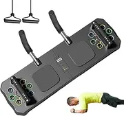 Workout Board, Ab Exercise Board, Fitness Supplies with Tensile Rope and Timer, Exerciser Trainer Board, Pilates Equipment for Abdominal & Core Strength Training
