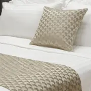 Jason Commercial Double/Queen Bed Regency Bed Runner 225x60cm Champagne