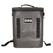 Bob The Cooler - 25L "The BRO" Backpack Soft Cooler - Fits 30 12oz cans.(Grey)
