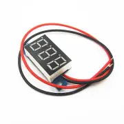 DC 3.3V-30V Yellow LED Panel Meter Mini Lithium Battery Digital Voltmeter