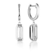 Georgini Emilio Silver Drop Earrings
