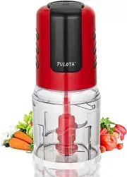 Mini Food Processor 2-Cup Small Electric Food Chopper for Vegetables, Meat...