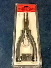 BeauMac Lead Wire Posting Pliers , split ring tip