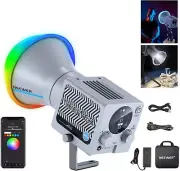 NEEWER 60W Portable RGB LED Video Light Handheld Fill Light, APP/2.4G/Panel Cont
