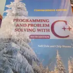 PROGRAMMING AND PROBLEMS SOLVING WITH C++ 物件導向程式設計 第六版