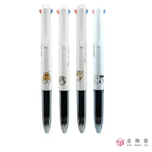 PENROTE筆樂 柴語錄四色筆 0.5mm 筆 文具【金興發】