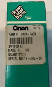 Onan Marine Diesel Generator Switch Kit (309-0438) (Onan#3)
