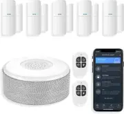 WiFi Door Alarm System, Wireless DIY Smart Home Security System, (8 Pieces-Kit)