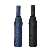 Automatic Folding Umbrella 12-Rib Large Windproof Sunshade for Men and Women