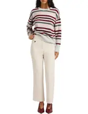 [Marcs] Julietta Tweed Pant in Ivory