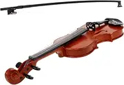 WHAMVOX 1 Set String Realistic Violin Model Simulated Musical Instrument Decor for Elegant Desktop Decor for Early Education and Decoration Safe and Durable Design