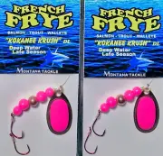 Kokanee Spinners (2): uv “COPPER PINKY”