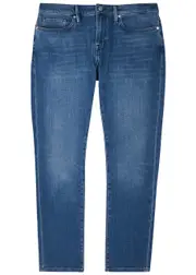 Frame L'Homme Slim-leg Jeans - Mid Blu - W30 W30