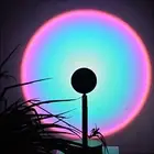 Sunset Rainbow Projection Lamp Decor Night Light Projector 180 Rotation USB Port