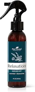 Plant Therapy Relax Shower Mist 4 oz Aromatherapy Steam Shower Spray, Calming & Soothing Aroma, Deodorizer for Bathroom, Great for Evening Showers